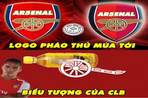Ảnh chế bóng đá: Arsenal quyết đổi logo sau khi rời top 4