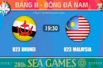 Lịch thi đấu bóng đá SEA Games 28 ngày 8/6/2015