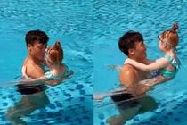 Tập làm bố trẻ con, thủ môn "quốc dân" chơi thân với em vợ