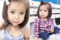 "Tan chảy" trái tim vì thiên thần nhí lai Hàn – Mỹ