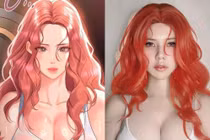 Màn cosplay khoe vòng 1 "tràn viền" của gái xinh vạn người mê