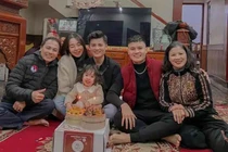 Đoàn tụ gia đình, Quang Hải lộ ngoại hình bất ngờ