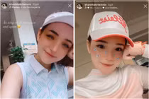 Khoe dáng tại sân golf, bạn gái thiếu gia Phan Hoàng hút hồn CĐM