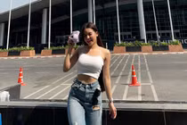 Màn lột xác thành hot girl phòng gym của bạn gái Đặng Văn Lâm 