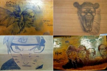 Những tác phẩm nghệ thuật “vẽ bậy” lên bàn học gây choáng
