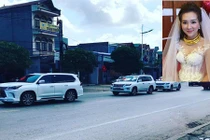 Đám cưới toàn siêu xe sang chảnh của người đẹp Quảng Ninh