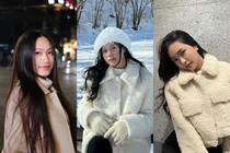Dàn WAGs đỉnh nhất Việt Nam khoe ảnh mùa đông "mười phân vẹn mười" 