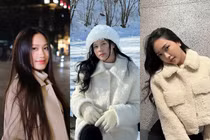 Dàn WAGs đỉnh nhất Việt Nam khoe ảnh mùa đông "mười phân vẹn mười" 