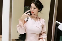 Lên báo Trung, gái xinh vòng 1 khủng tiết lộ về quá khứ