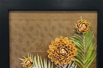 Quà Valentine 'độc lạ' từ vỏ hạt dẻ cười, hạt bí khiến dân mạng trầm trồ