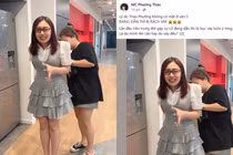 MC Phương Thảo gặp sự cố nhạy cảm ngay trên sóng trực tiếp