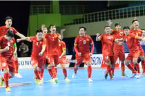 Tuyển Futsal Việt Nam được thưởng 1 tỷ đồng sau chiến tích
