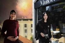 Gu thời trang MC Mai Ngọc thay đổi từ lúc mới bầu ra sao?