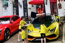 Con gái vẽ bậy lên siêu xe, Đoàn Di Băng thái độ lạ 