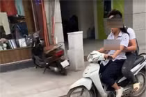 Vừa đi đường vừa diễn cảnh nóng, cặp đôi học sinh cấp 3 khiến CĐM "đỏ mặt"