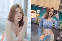Hot girl Tiktok Kiên Giang nổi như cồn với mặt xinh dáng chuẩn