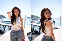 Quyên Qui gợi cảm nhất nhì show hẹn hò "Đảo Thiên Đường"