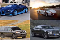 Những nhà vô địch... “uống xăng” trong thế giới xe