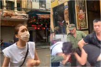 Lưu Đê Ly ẩu đả với anti-fan trên phố cổ: Công an vào cuộc