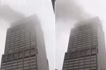 New York: Trực thăng đâm vào nóc toà 54 tầng, phi công tử nạn
