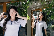 Con gái MC Quyền Linh đẹp chuẩn thanh xuân vườn trường ra sao?
