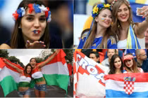 Khó quên vẻ đẹp của những nữ CĐV tại Euro 2016