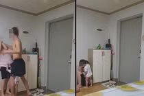 Dân mạng phẫn nộ với clip chồng Hàn Quốc đánh vợ Việt gãy xương trước mặt con