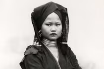 Ảnh chân dung thiếu nữ dân tộc cách nay hơn 100 năm