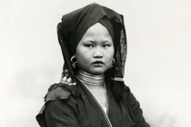 Ảnh chân dung thiếu nữ dân tộc cách nay hơn 100 năm