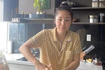 Lê Phương bị xóc xiểm “suốt ngày ăn ngon” mùa dịch