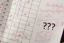 Từ 2 nâng lên 6,5 điểm, cô giáo xin lỗi dễ thương