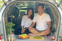 10 ngày, 20 triệu đồng để biến ôtô 8 chỗ thành nhà di động