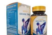 Thực phẩm bảo vệ sức khỏe Khớp Khang Thọ thổi phồng tác dụng, lừa người dùng