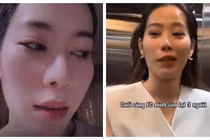 Nam Em xuất hiện với khuôn mặt sưng húp, tủi thân 