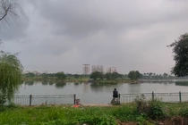 Công viên Khu đô thị Việt Hưng hơn 70 tỷ đồng thành nơi… trồng chuối