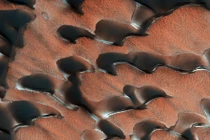 Chấn động ảnh hiếm về mùa đông trên Hỏa tinh vừa công bố 