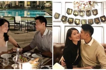 Loạt ảnh tình tứ của Á hậu Thùy Dung và người yêu điển trai