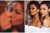 H’hen Niê - Lệ Hằng thân thiết ra sao trước màn "khoá môi" xôn xao?