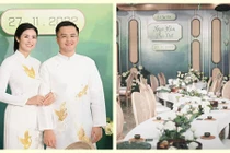 Lễ ăn hỏi có 1-0-2 của Hoa hậu Ngọc Hân - Phú Đạt