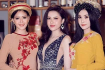 Ngân Anh và 2 á hậu Hoa hậu Đại dương 2017 giờ ra sao?