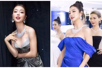 Jennifer Phạm diện váy cúp ngực, khoe vòng một căng đầy... nhìn phát mê