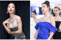 Jennifer Phạm diện váy cúp ngực, khoe vòng một căng đầy... nhìn phát mê