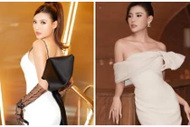 Phong cách gợi cảm khoe 3 vòng nuột nà của Thúy Diễm ở tuổi U40