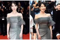 “Em gái quốc dân” IU hút ống kính trên thảm đỏ Cannes 2022