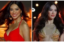 Ảnh dạ hội, bikini của Kim Duyên ở bán kết HH Siêu quốc gia