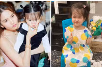 Vẻ đáng yêu, ai nhìn cũng mến của con gái nuôi Ngọc Trinh