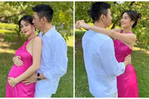 Diễm Trang khoe ảnh xinh đẹp, rạng rỡ khi mang bầu lần 2