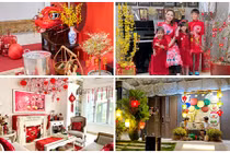 Sao Việt trang trí nhà đón Tết Nguyên đán 2022