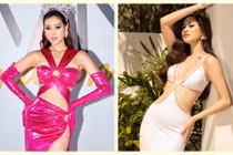 Mỹ nhân Khánh Vân gợi cảm hết mức khi sắp hết nhiệm kỳ hoa hậu	