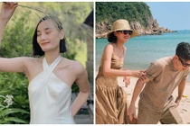 Đáp trả antifan chê ngực lép, Lê Thúy nhắc ngay đến chồng